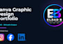 design instagram, facebook, and linkedin posts